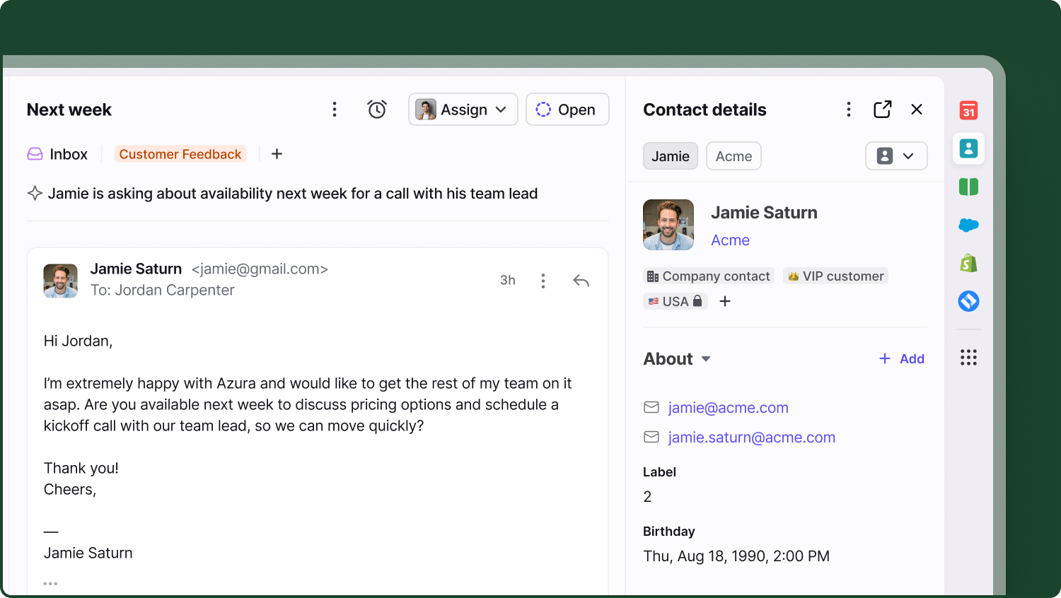 Front Agent Productivity