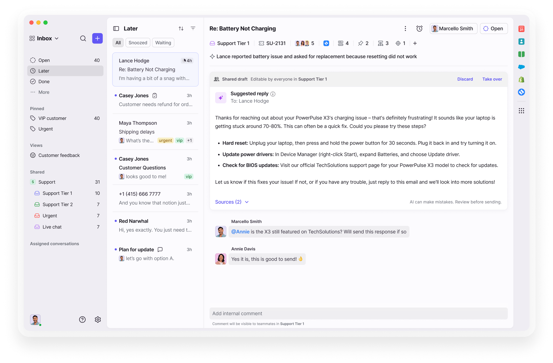 Product Overview Screenshot