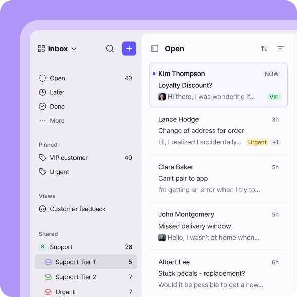 Shared Inbox