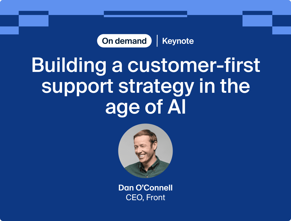 On demand: Building a customer-first support strategy in the age of AI