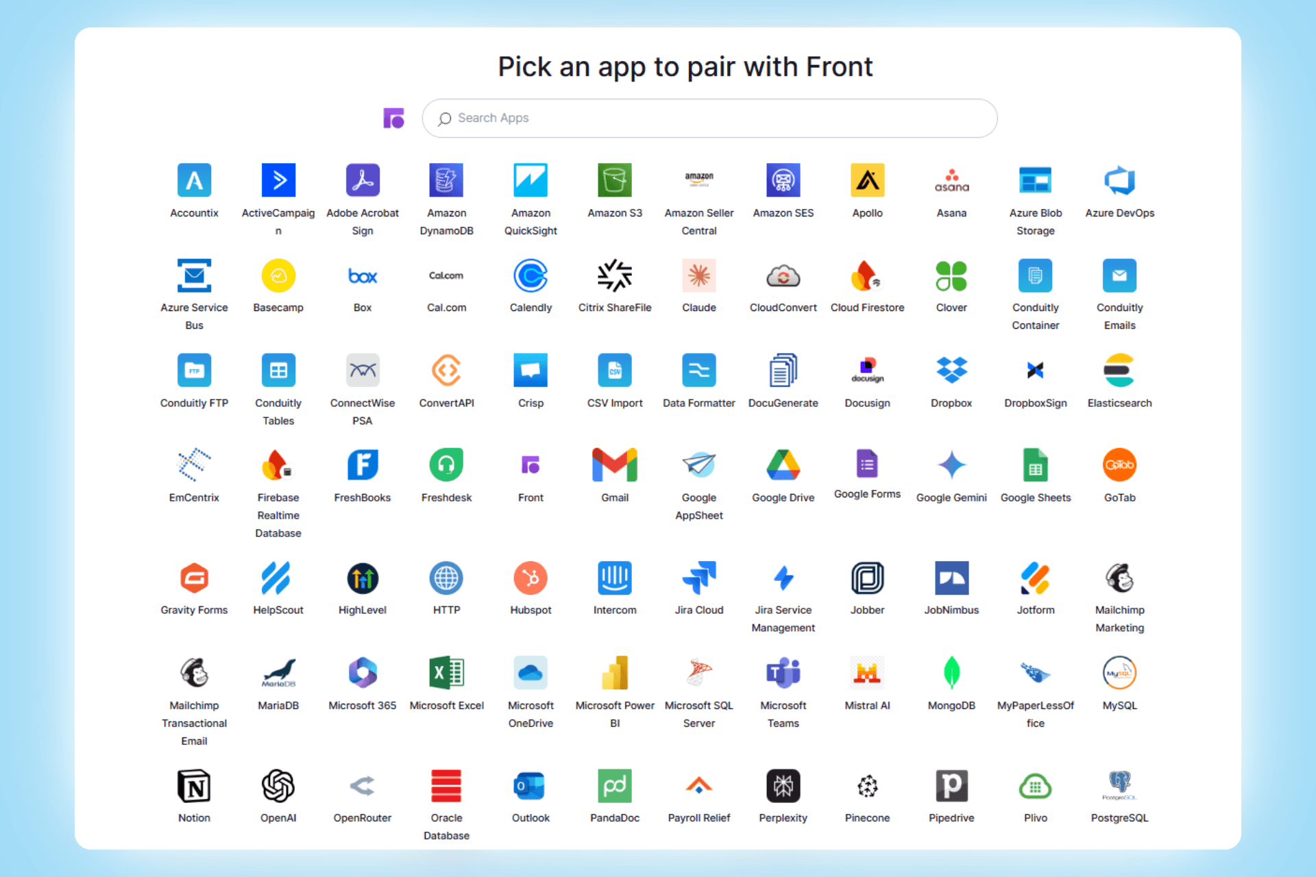 Screenshot of Conduitly