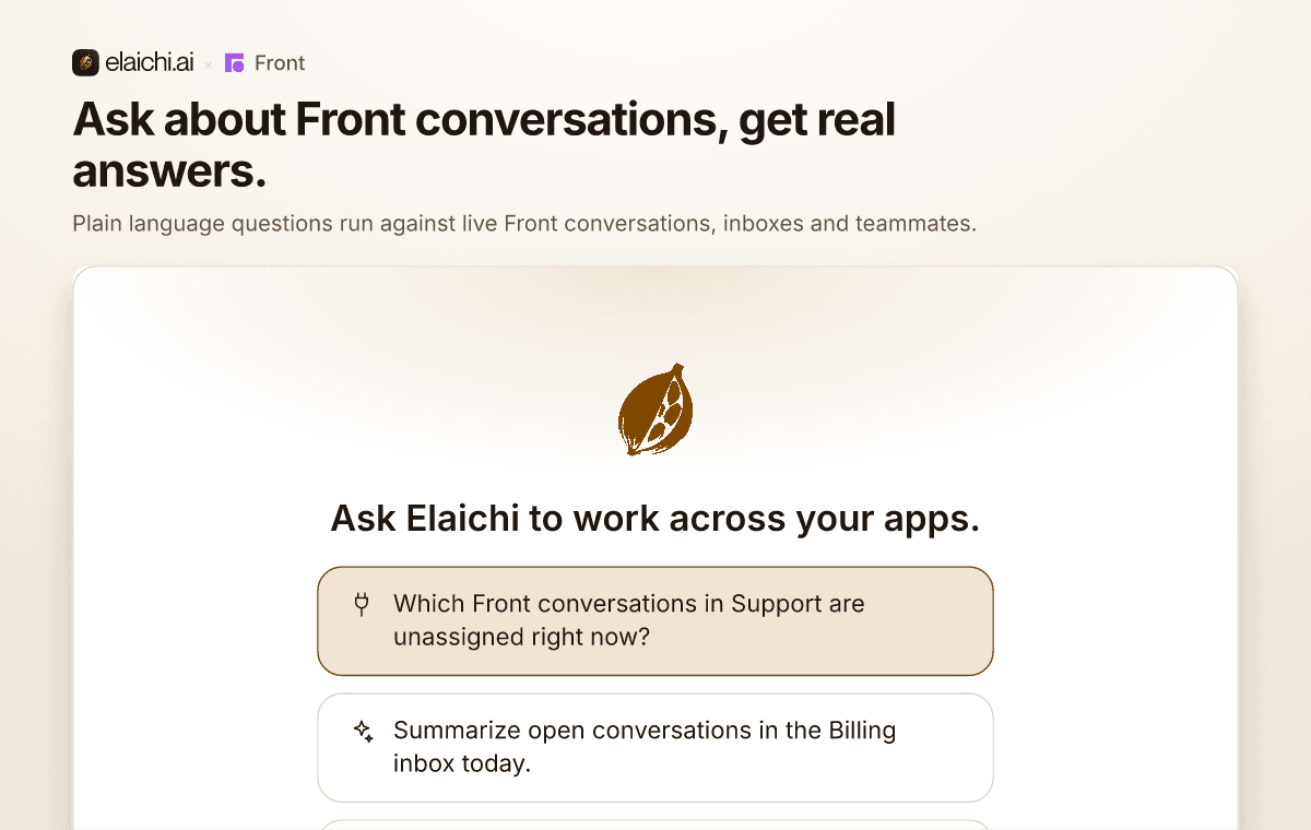 Screenshot of Elaichi