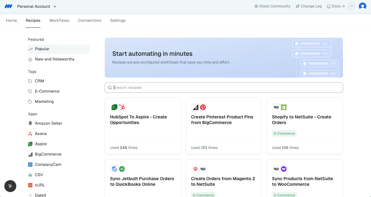 Screenshot of MindCloud