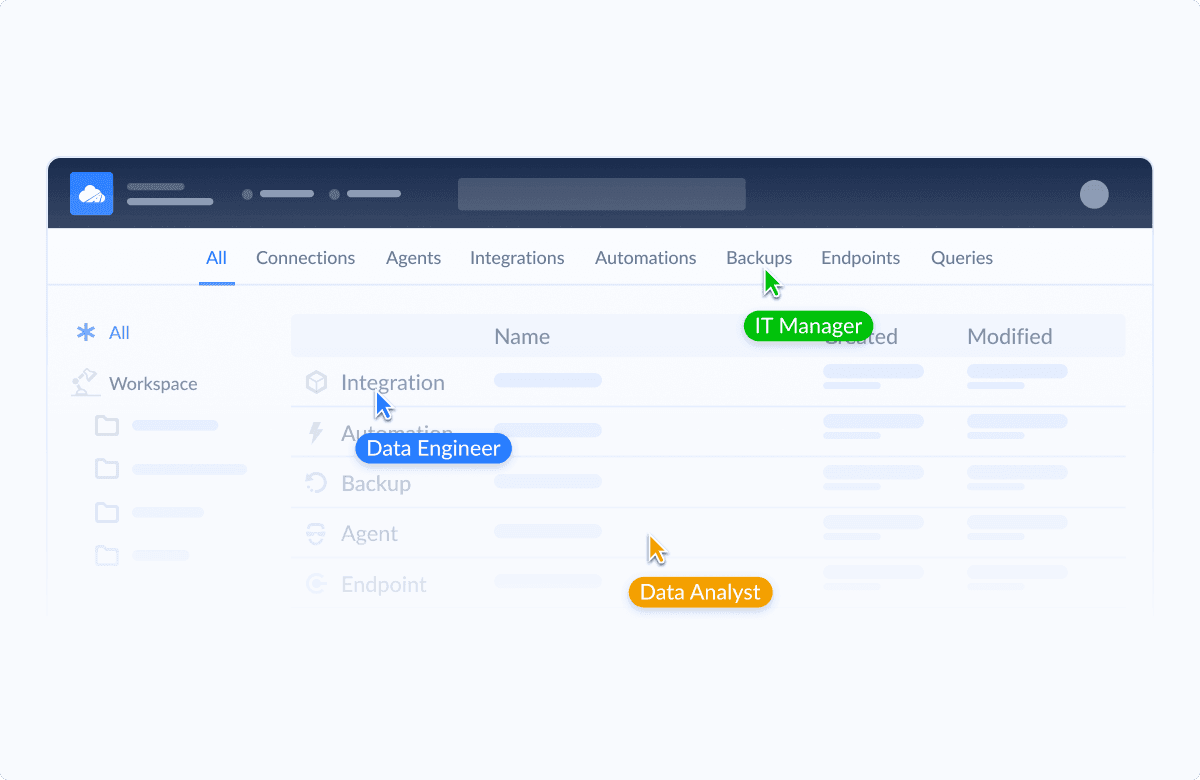 Screenshot of Skyvia