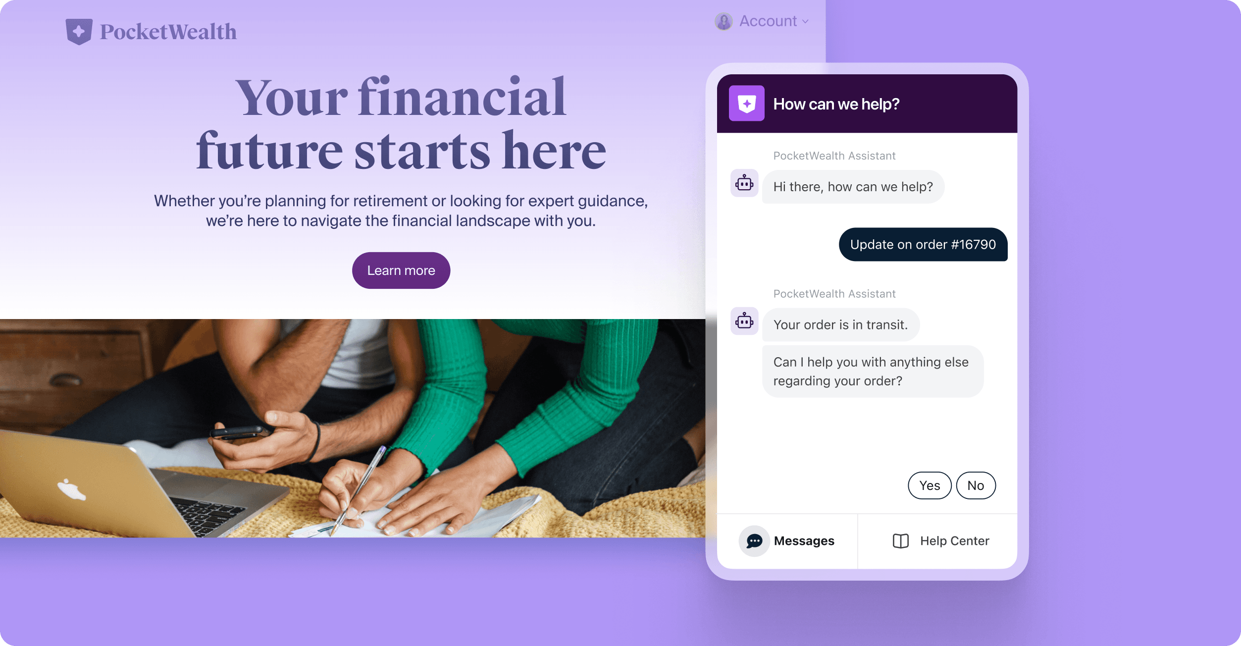 Chat interface