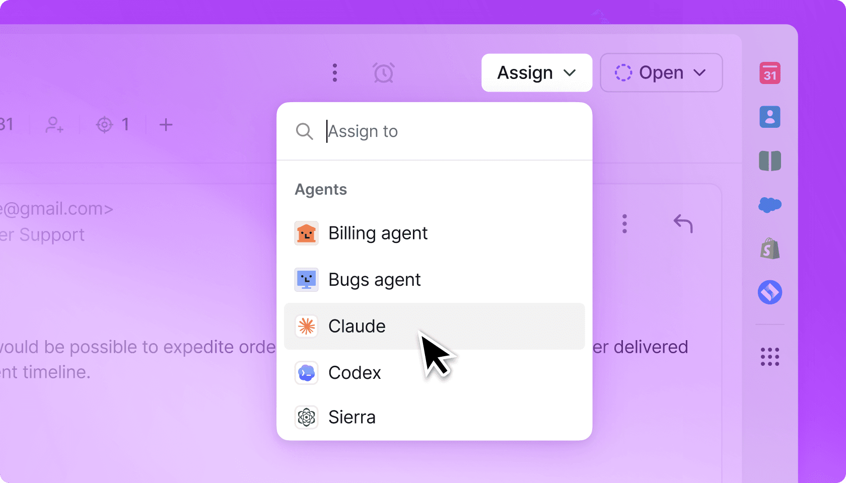Resolve up to 70% of requests with Autopilot. Or bring your custom-built agents — take your pick.