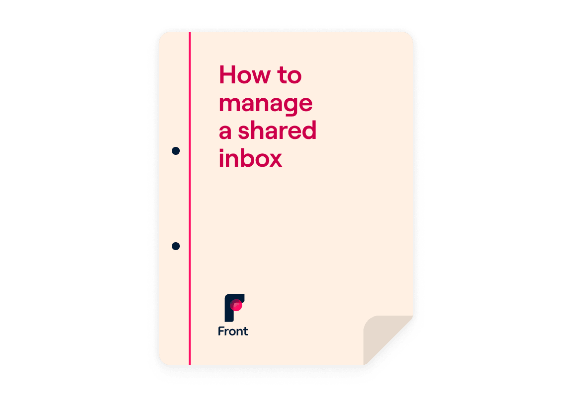 How to manage a shared inbox