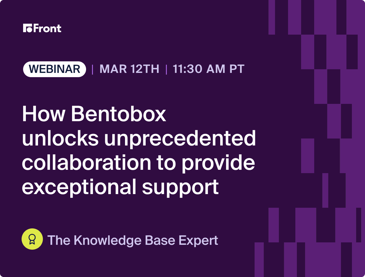 How Bentobox unlocks unprecedented collaboration to provide exceptional support