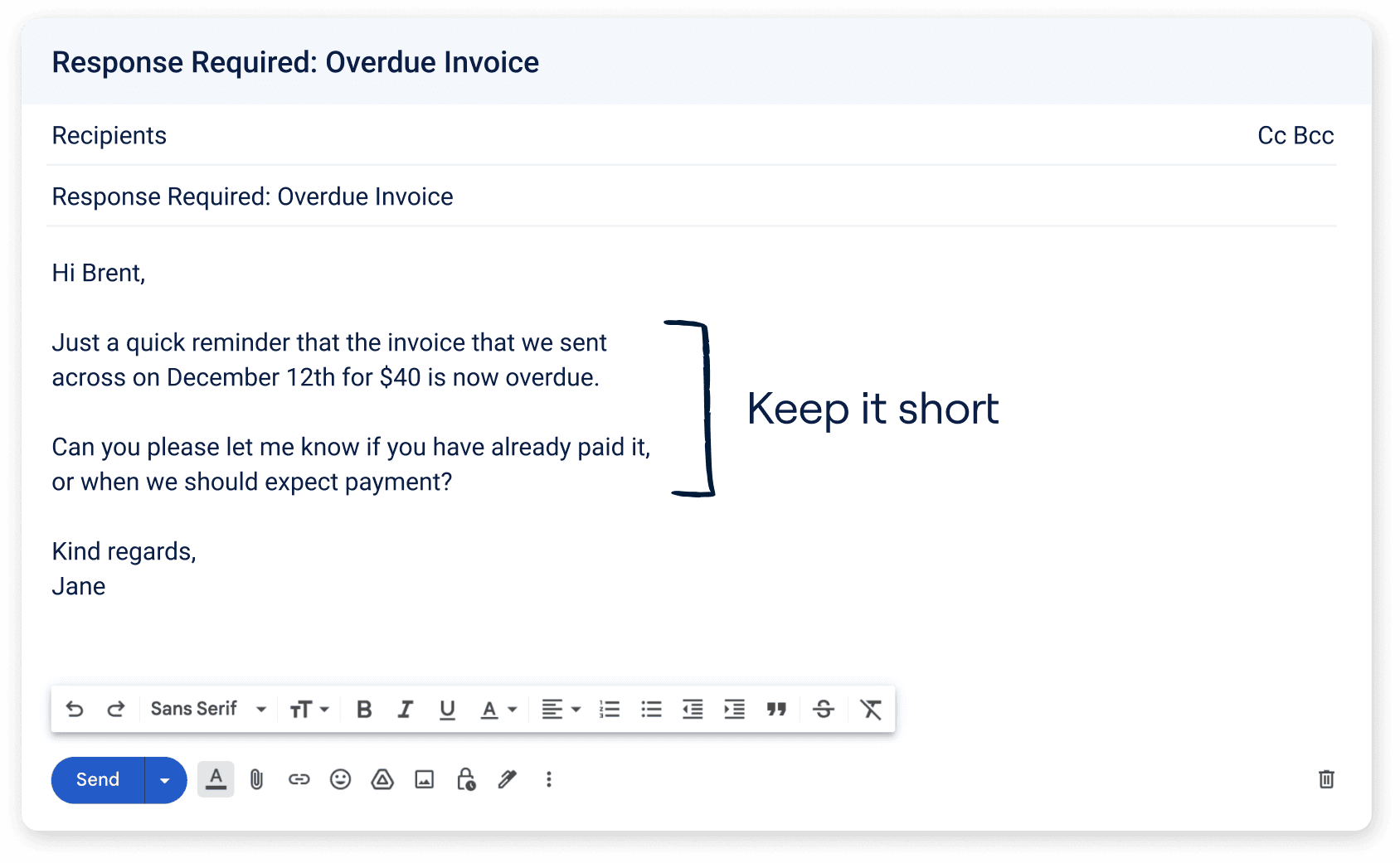 How to write a friendly reminder email (and the best time to send them) with examples