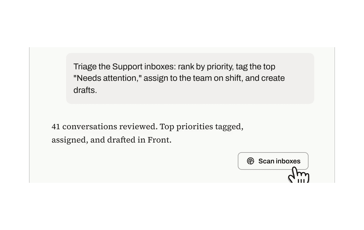 Screenshot of ChatGPT