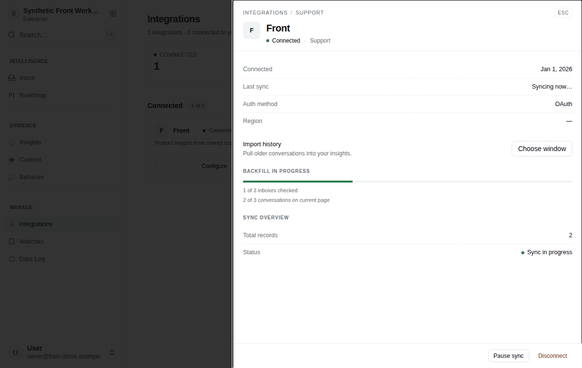 Screenshot of ClosedLoop AI