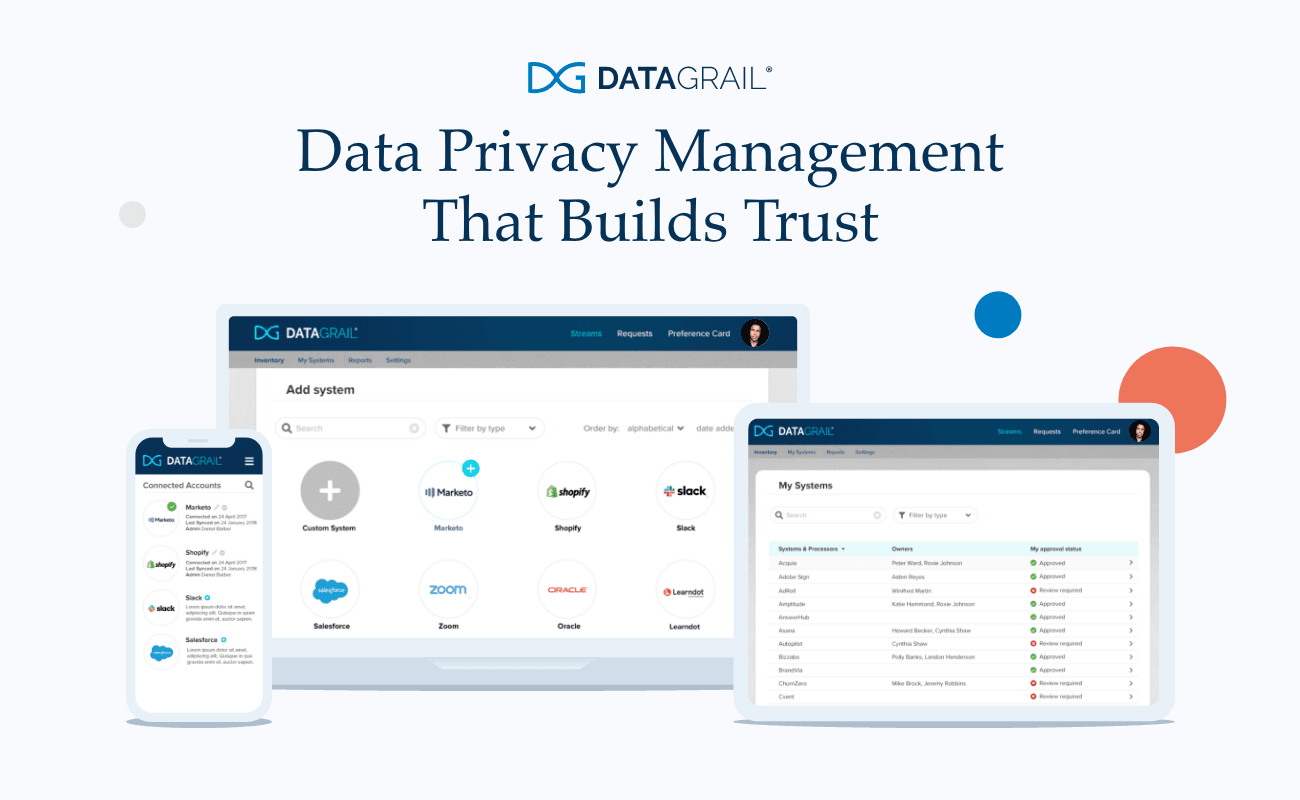 Screenshot of DataGrail