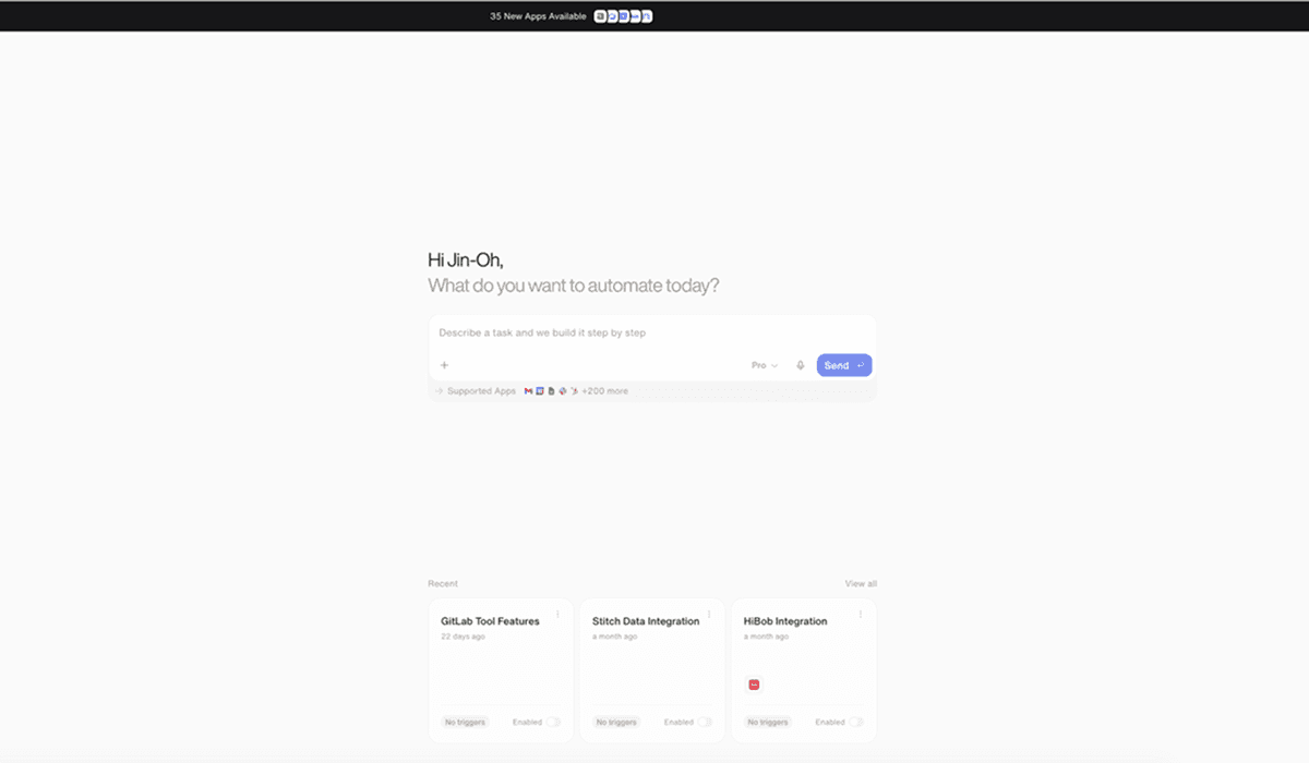 Screenshot of Dataleap