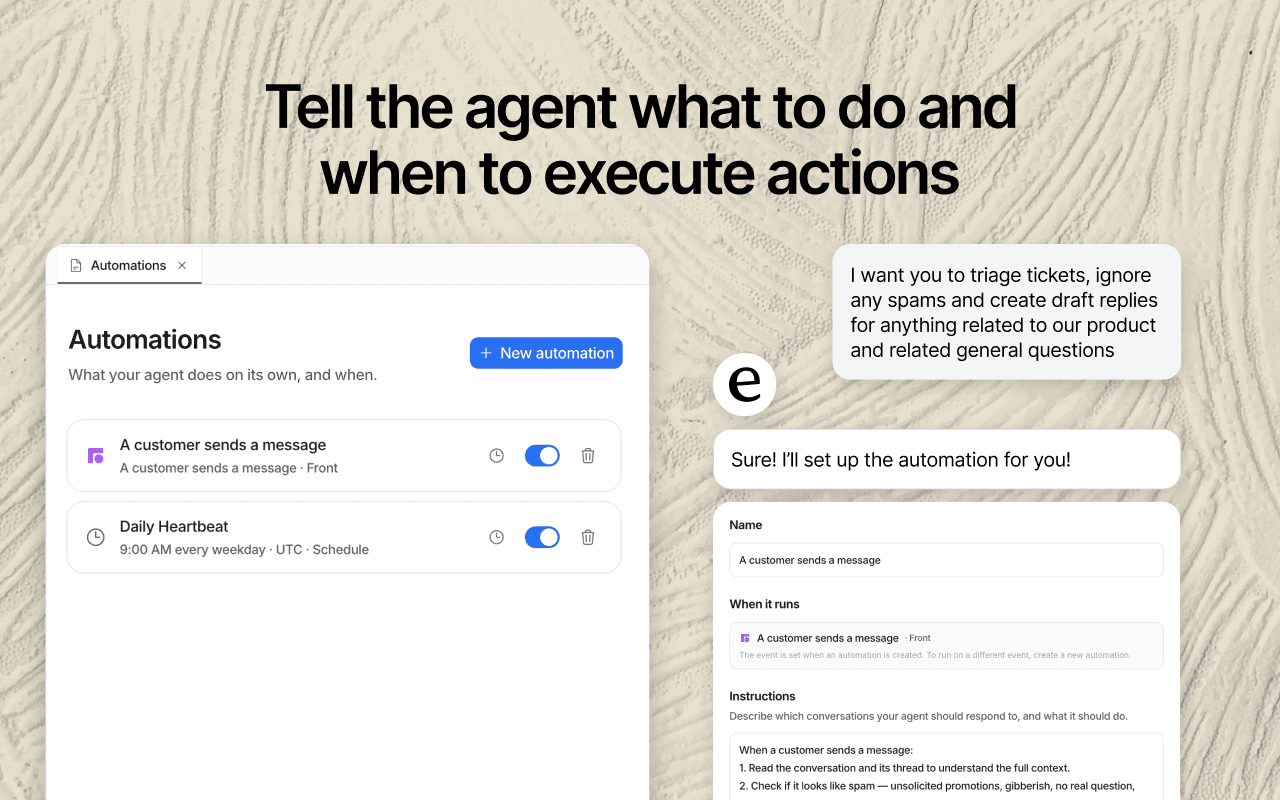 Screenshot of Eesel AI