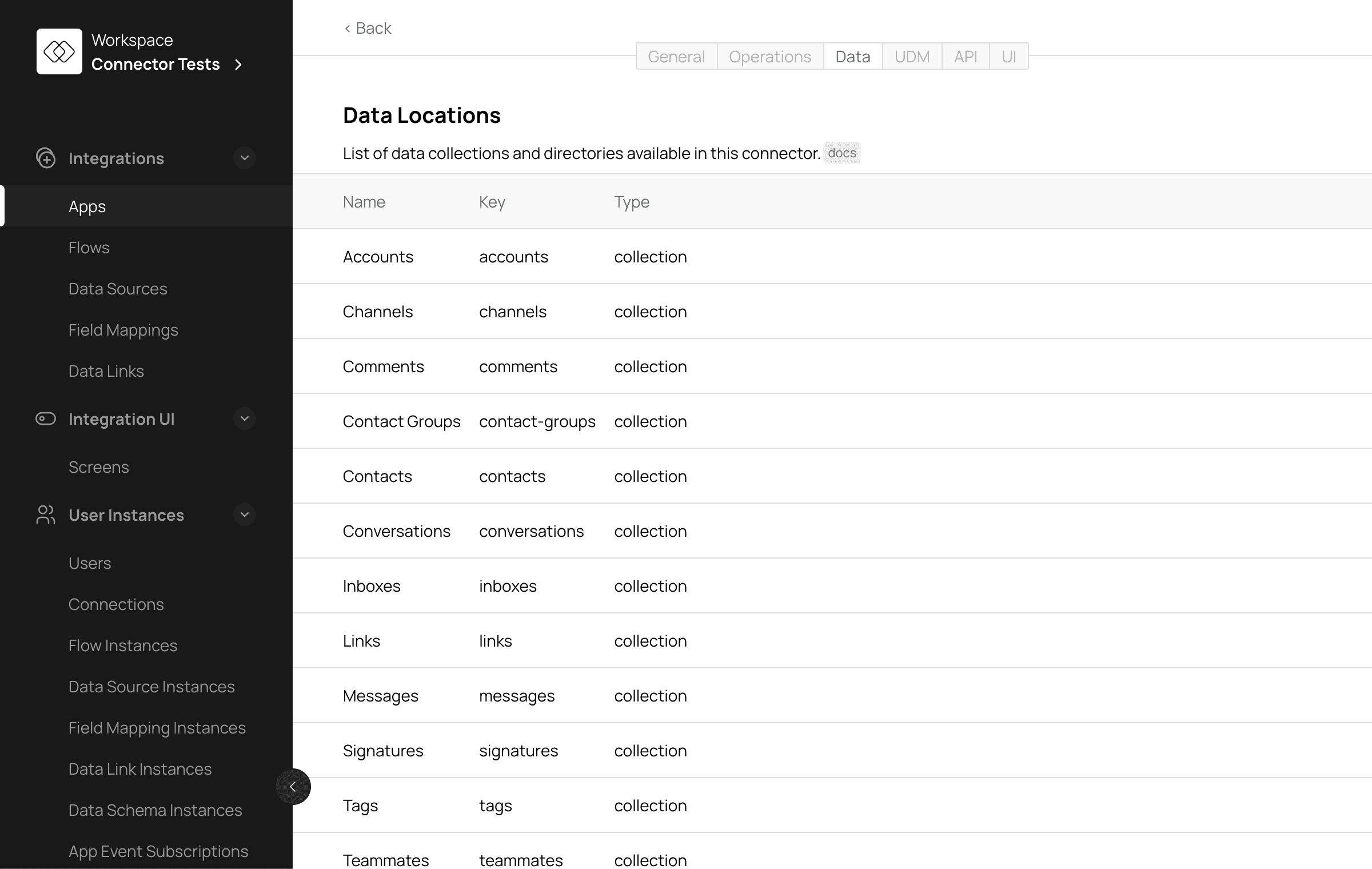Screenshot of Integration.app