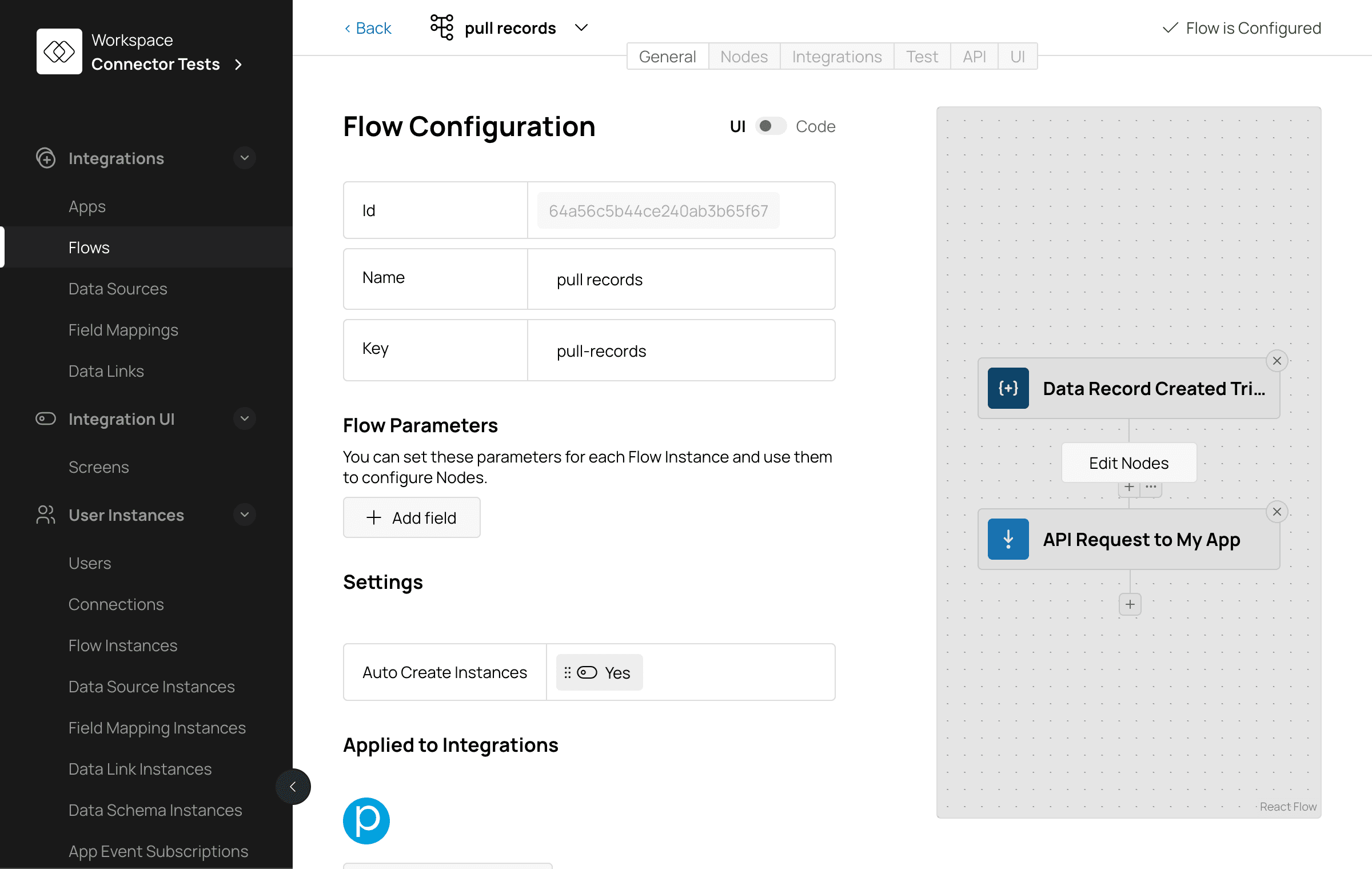 Screenshot of Integration.app