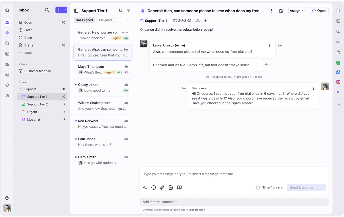 Screenshot of Microsoft Teams