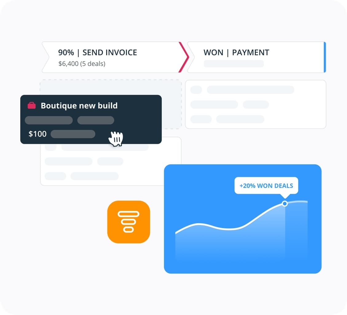 Screenshot of OnePageCRM