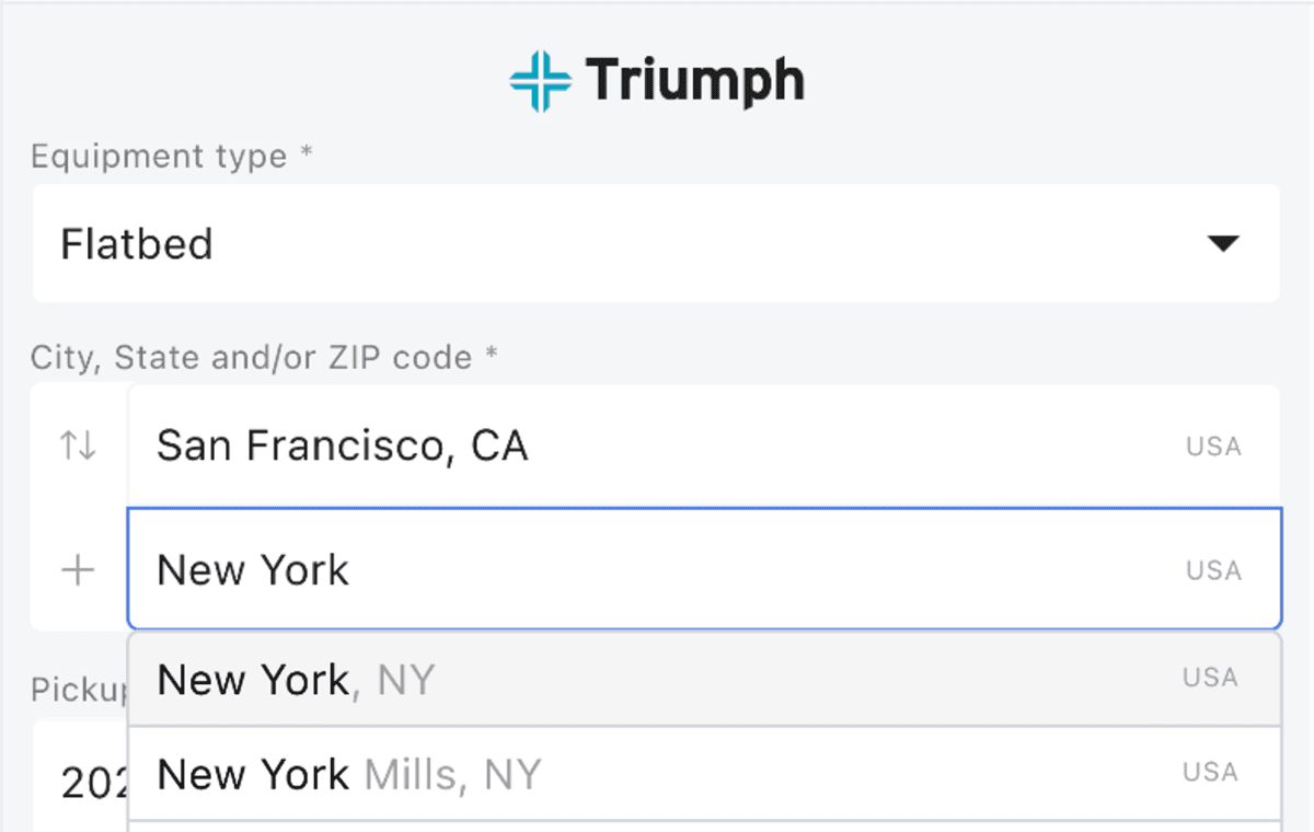 Screenshot of Triumph (Technical Services)
