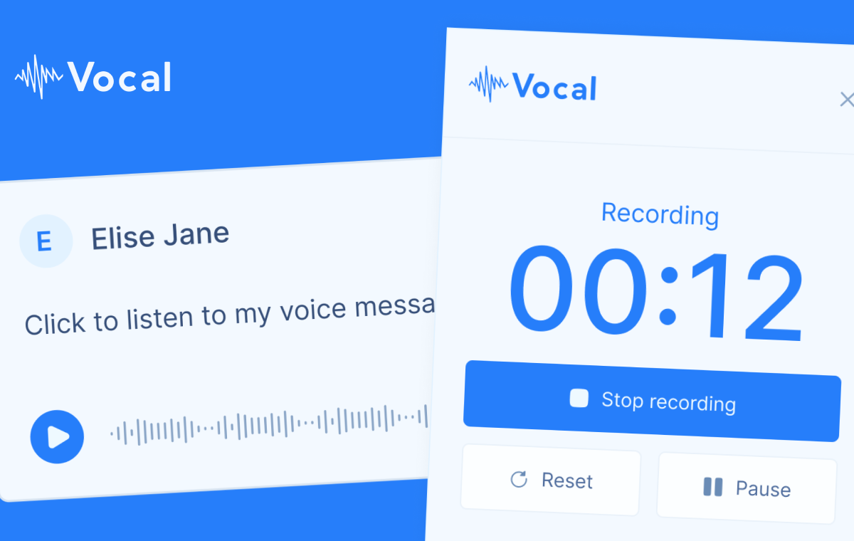 Screenshot of Vocal