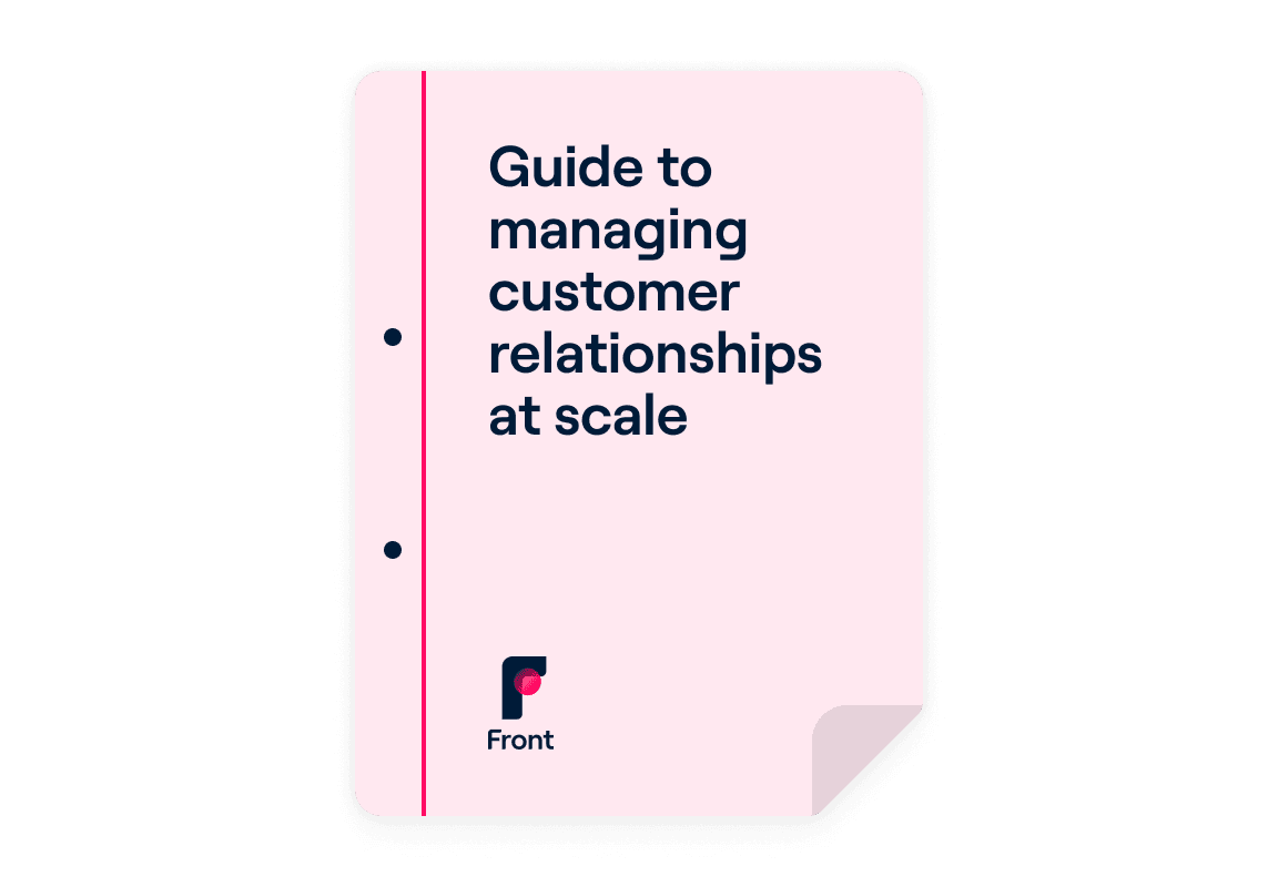 A guide to managing customer relationships at scale