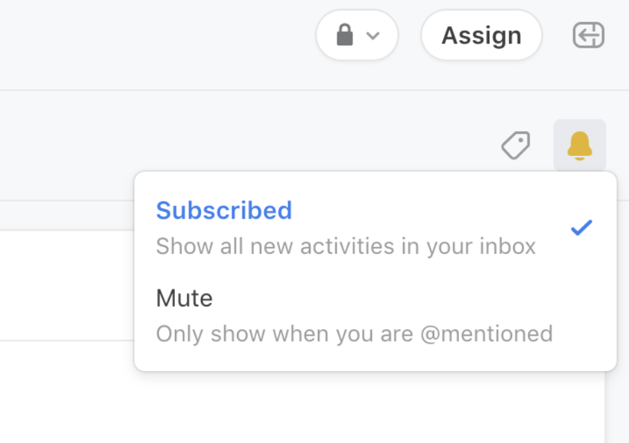 subscribe and mute image