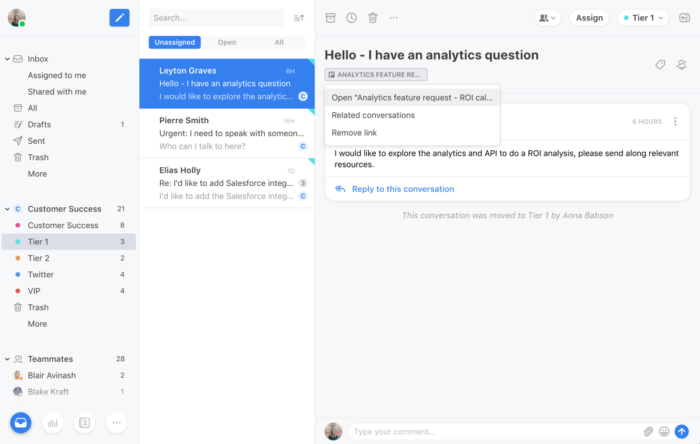 Screenshot of Trello